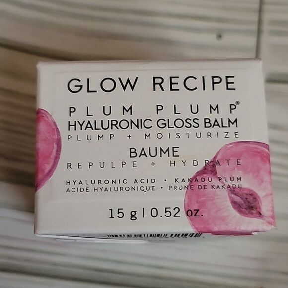 Glow Recipe Plum Plump Hyaluronic Gloss Balm - Picture 2 of 6